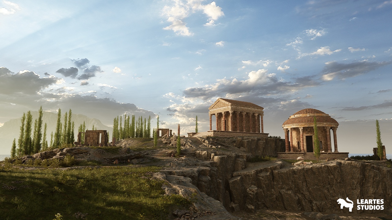 Media 1 for listing Roman Temple Ruins ( Roman Temple Ruins Historical Building Building Rome )