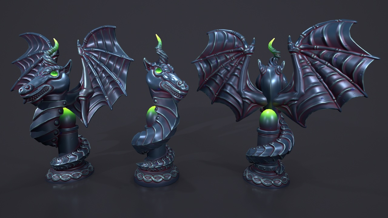 Media 1 for listing Statue Dragon