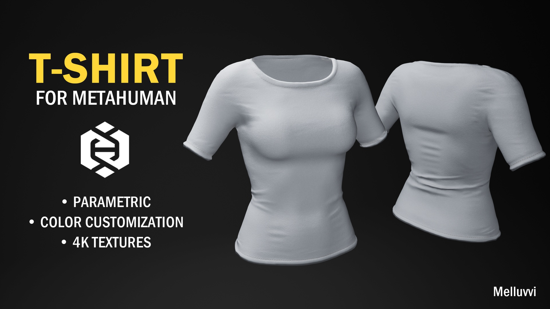 Media 1 for listing T-Shirt for Metahuman
