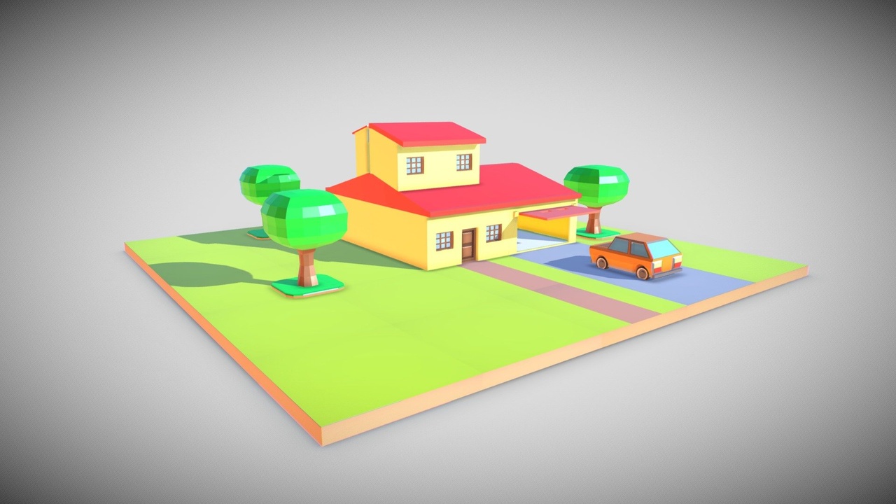 Media 1 for listing little toy house blocks
