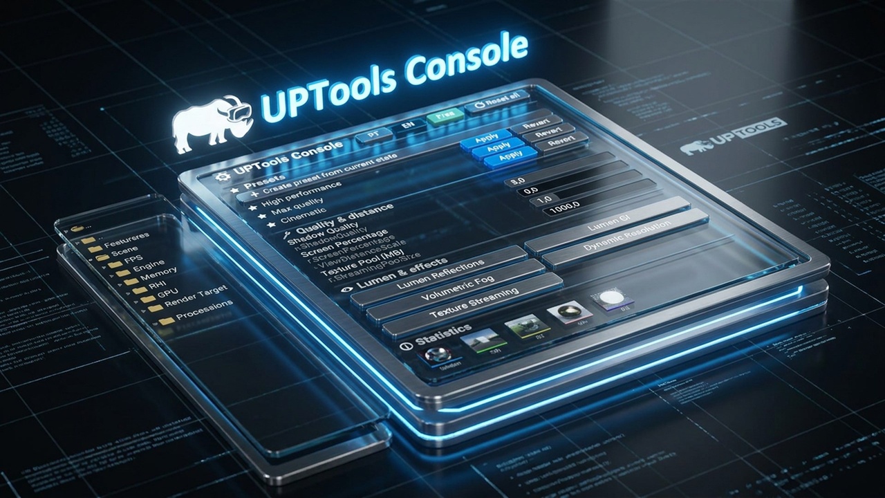 Media 1 for listing UPTools Console