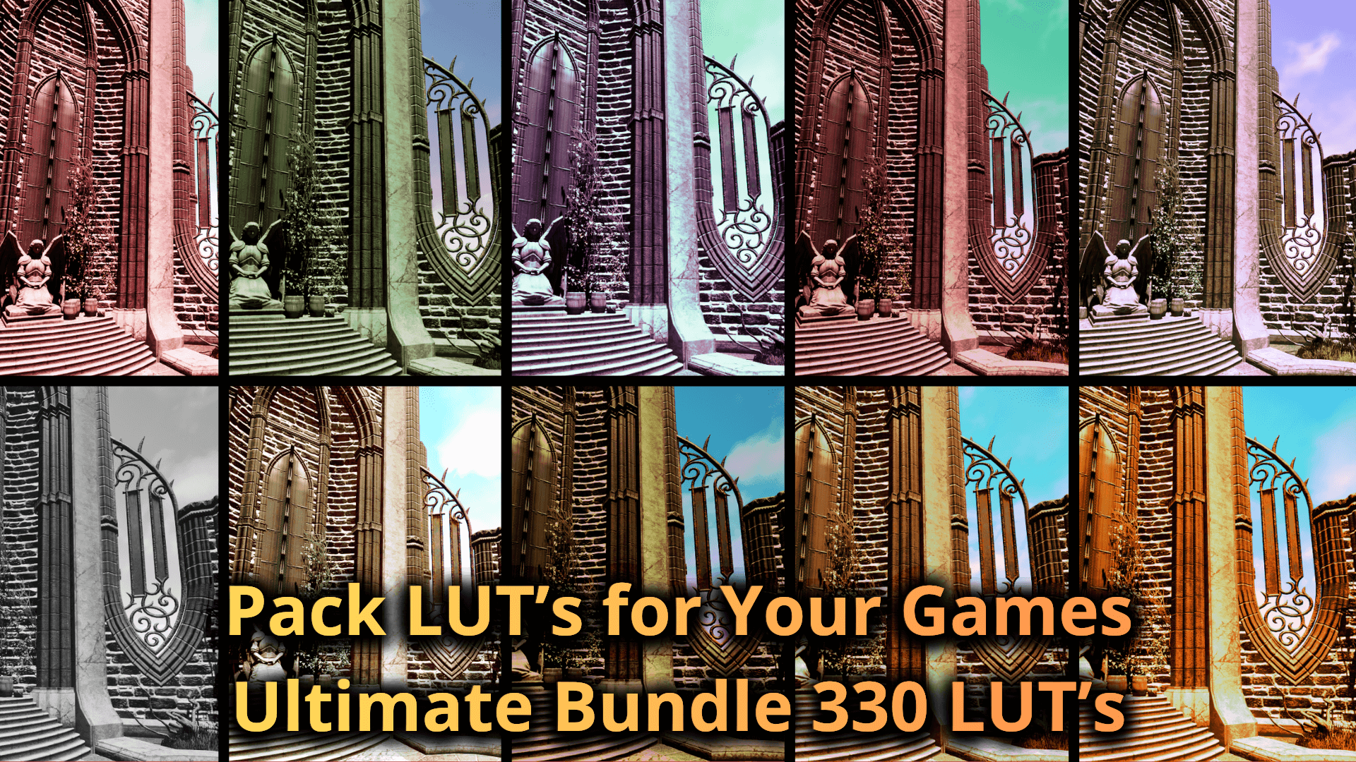 LUTs Ultimate Bundle 330 LUTs | Fab