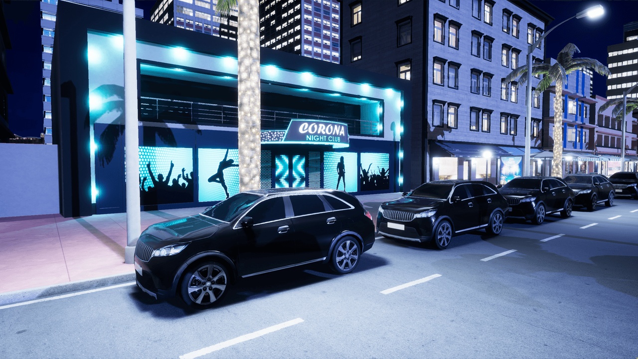 Media 1 for listing Night City Street Environment