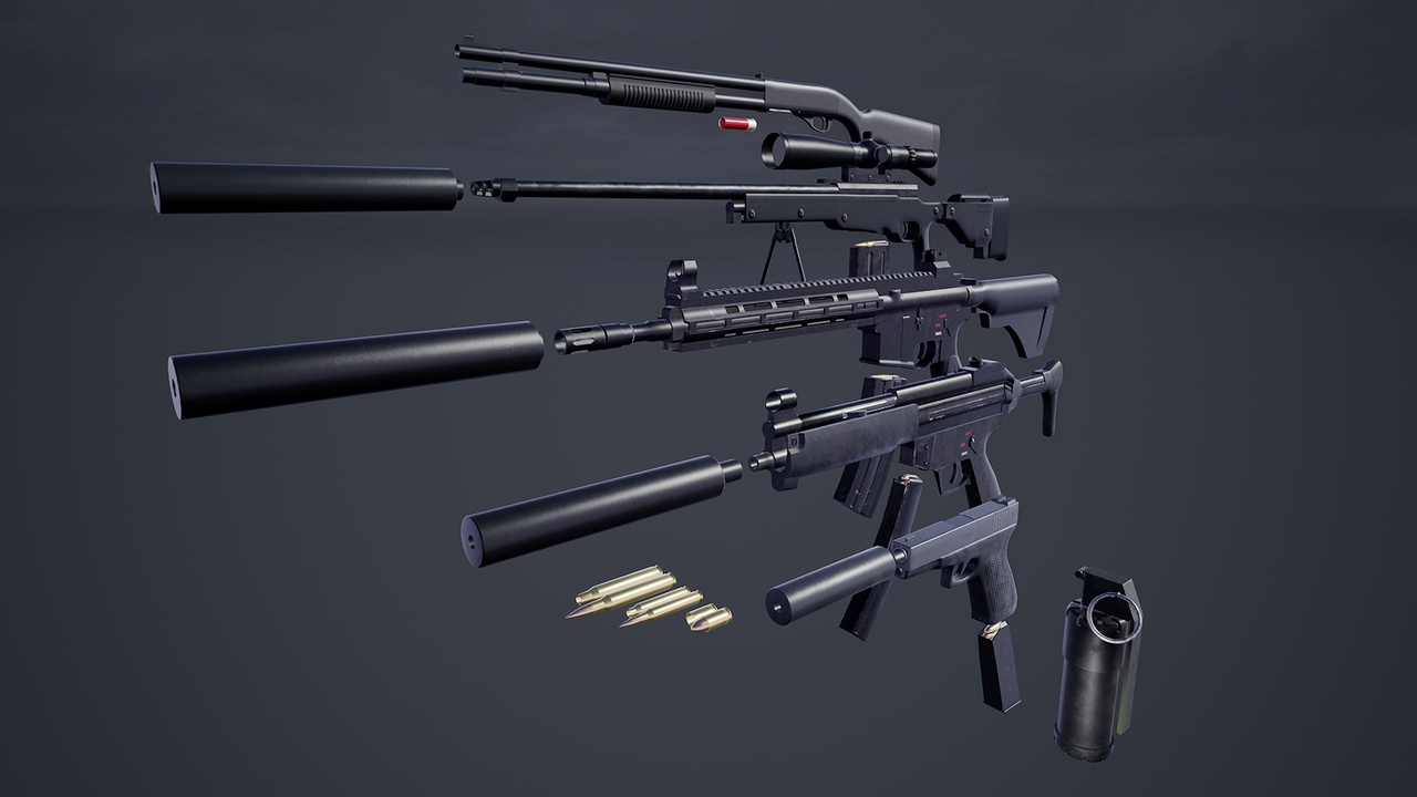 Media 1 for listing VR Weapons Kit - Tactical Assault guns