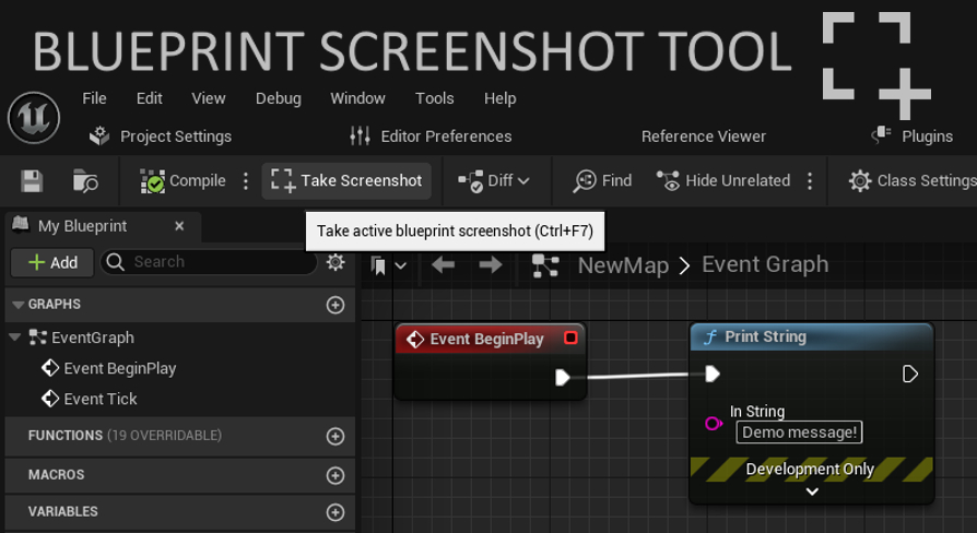 Blueprint Screenshot Tool | Fab