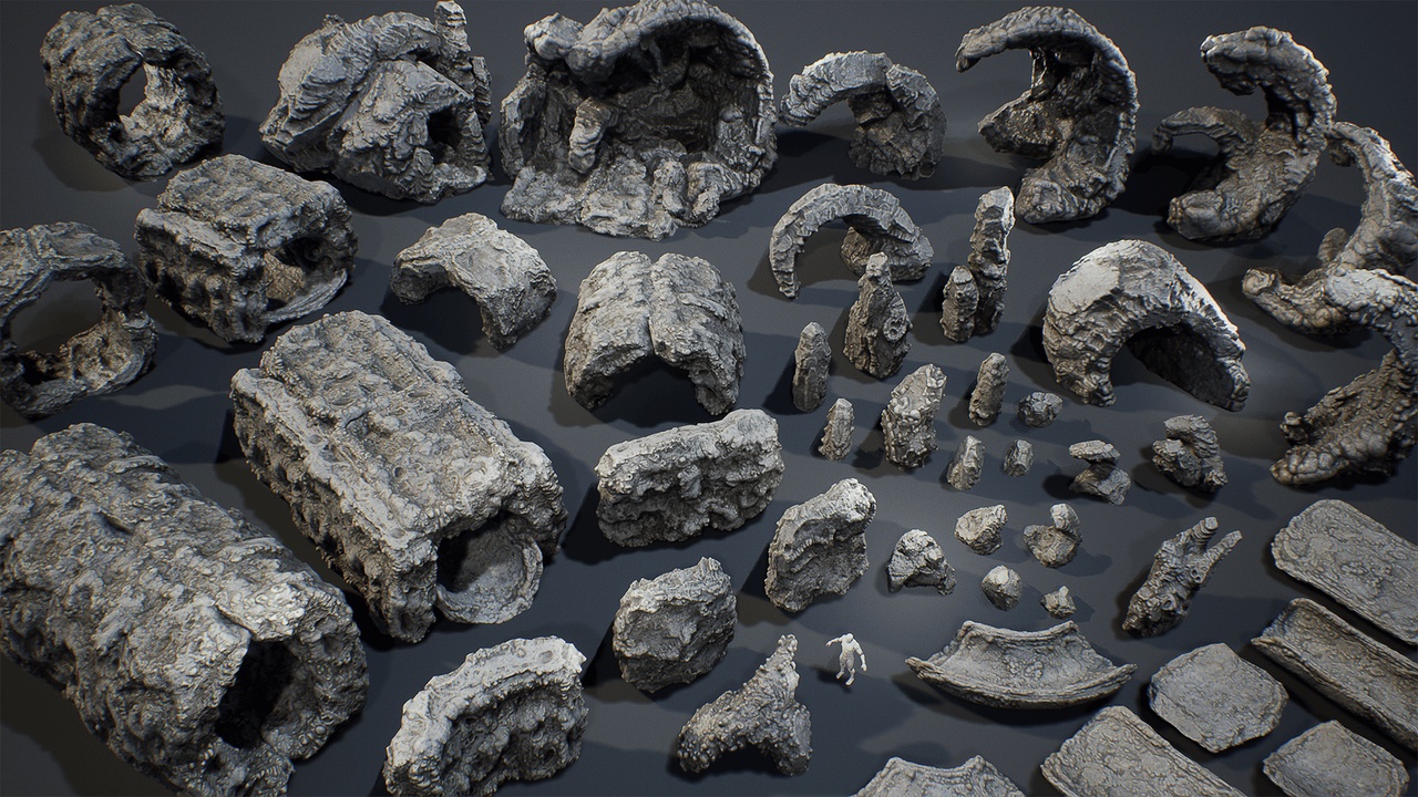 Media 1 for listing Ancient Cavern Set I