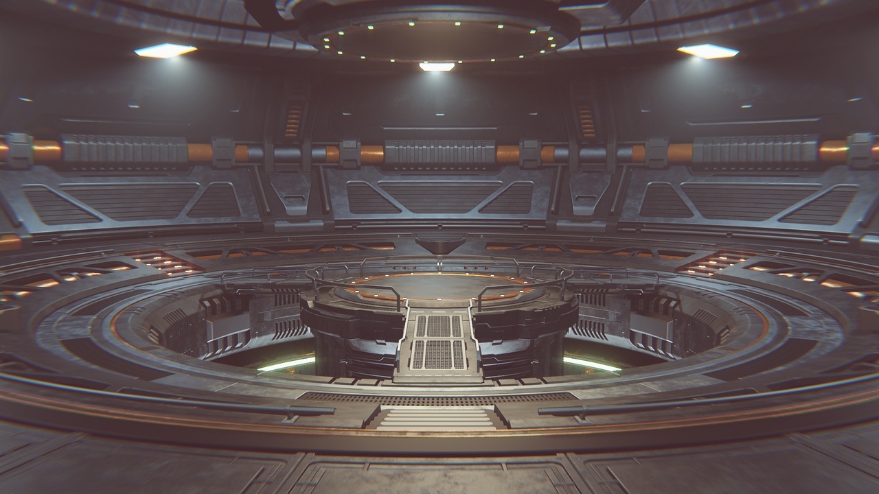 Media 1 for listing Sci-fi Scene for rendering TESLA-Rework