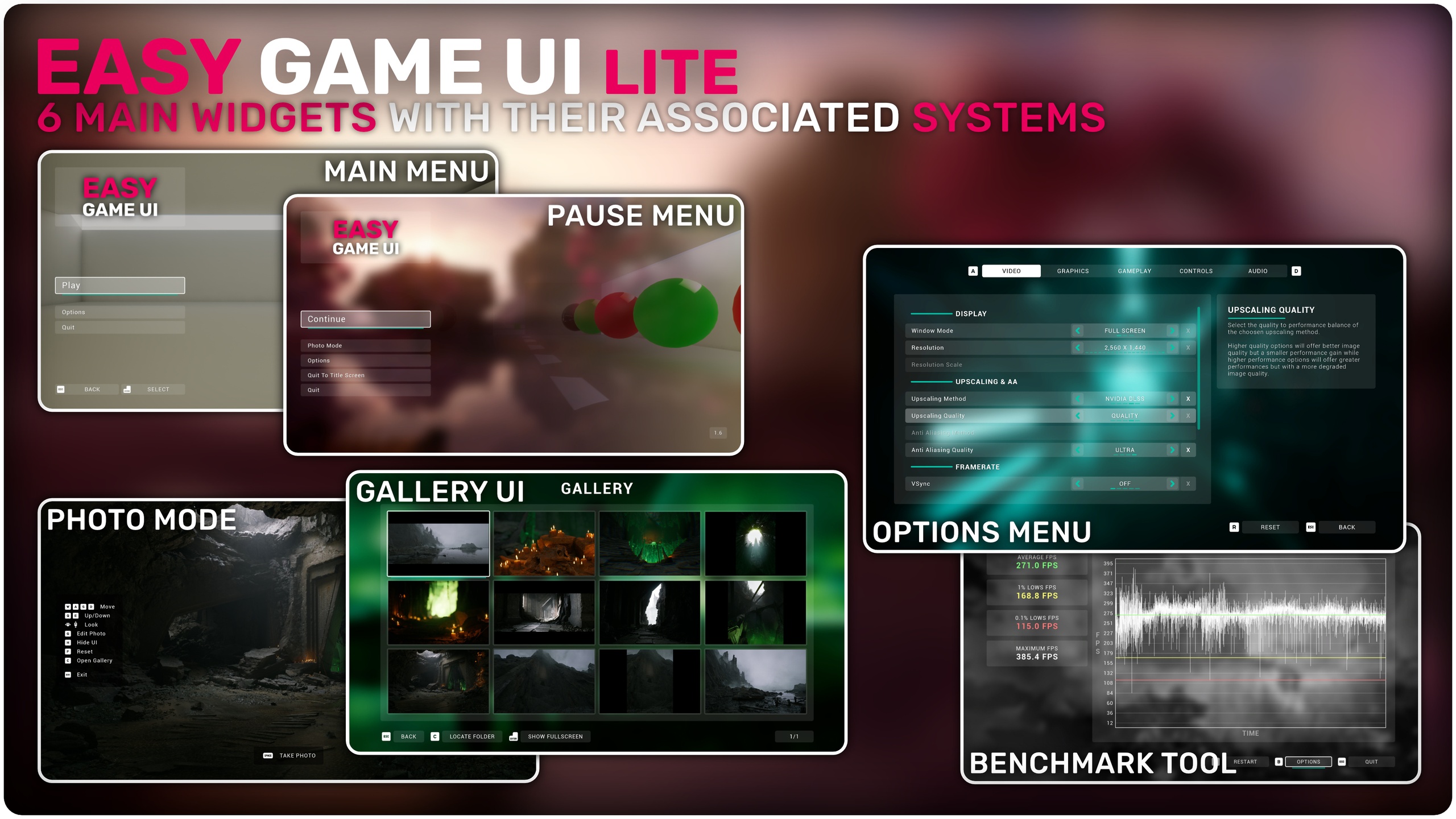 Media 1 for listing Easy Game UI Lite