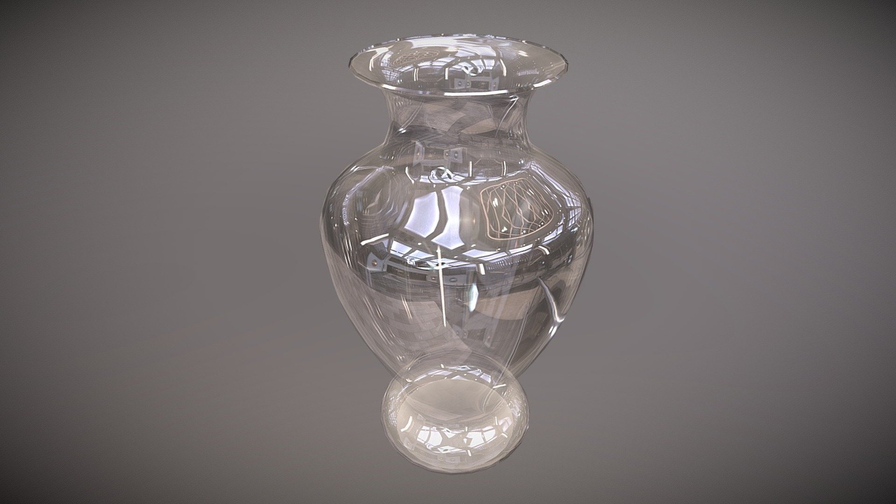 Media 1 for listing Simple Glass Vase