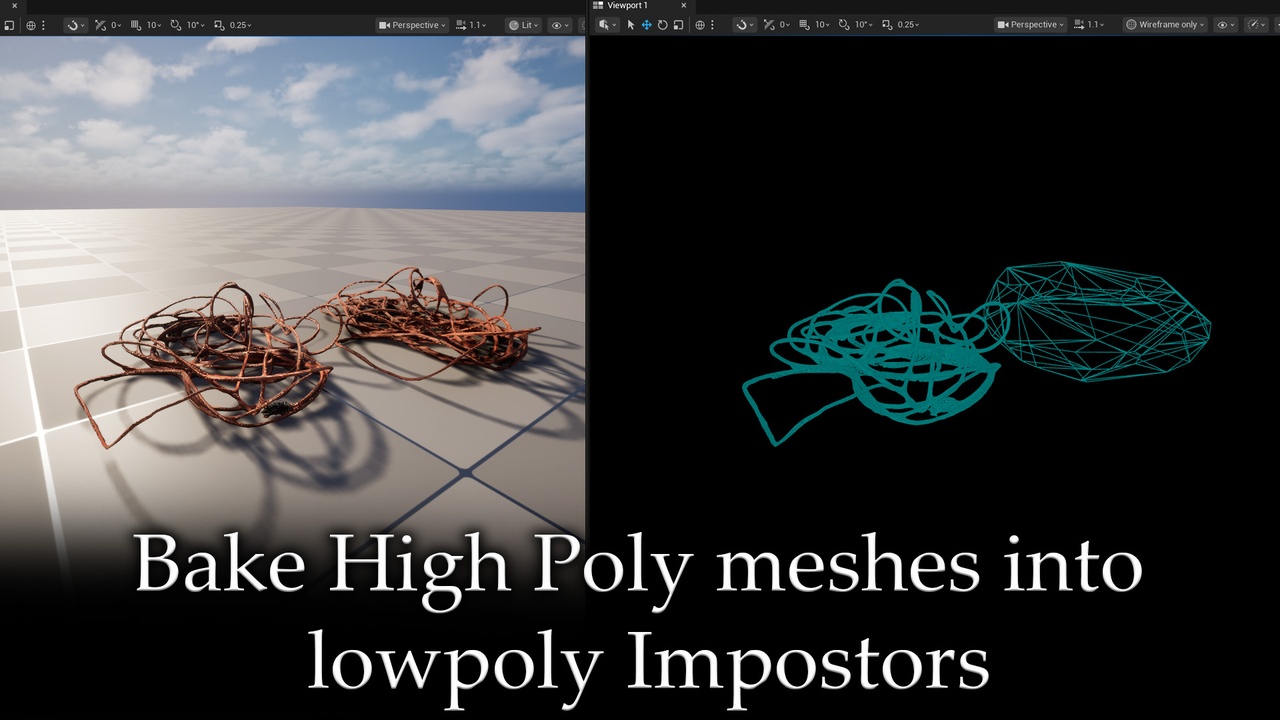Impostor Kit - Custom LOD Solution | Fab