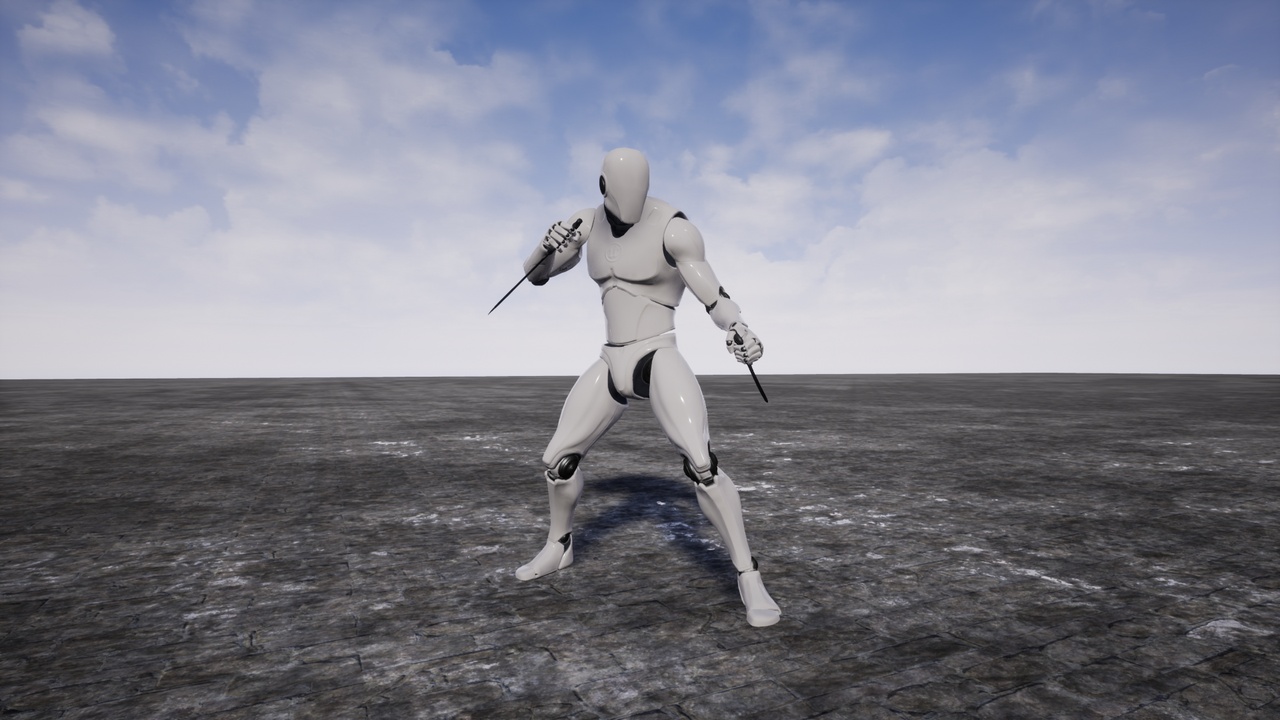Media 1 for listing TwinDaggers Animset