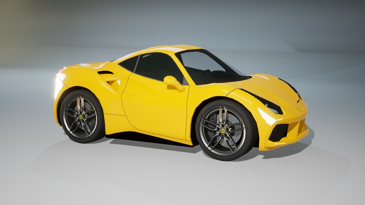 Media 1 for listing Modern Cartoon Car 1