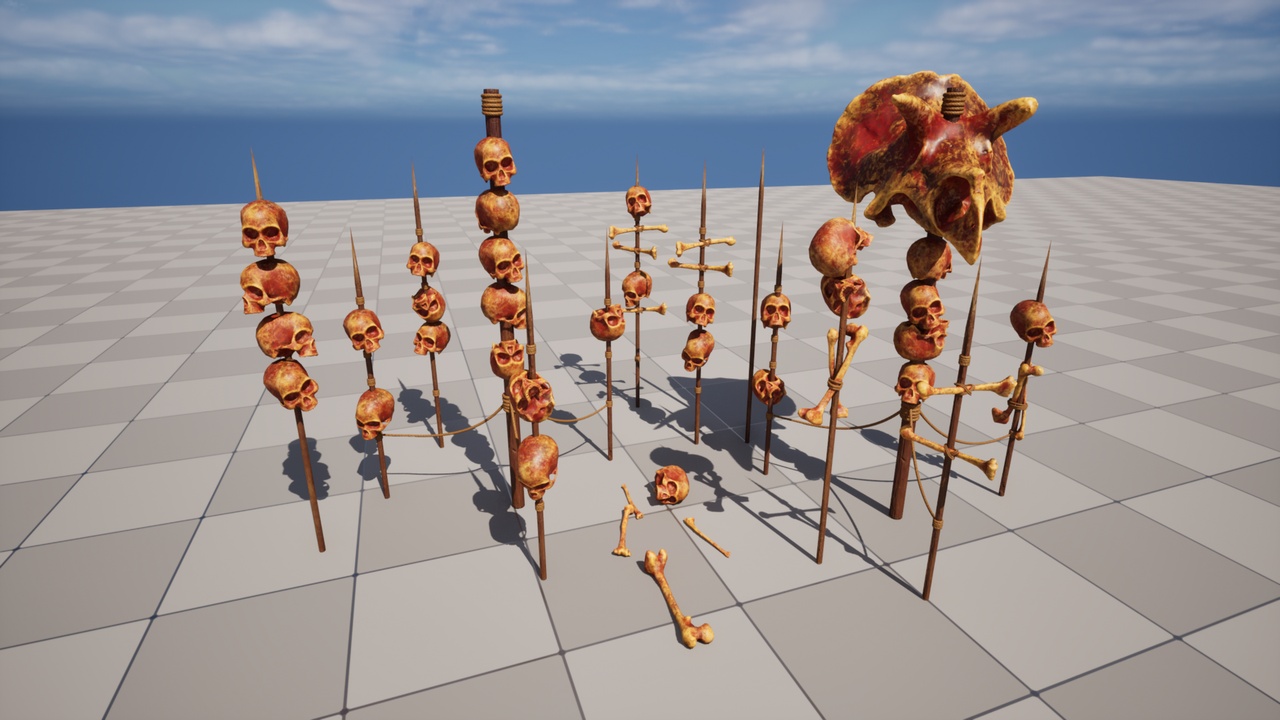 商品 Skull Stakes 的媒体 1