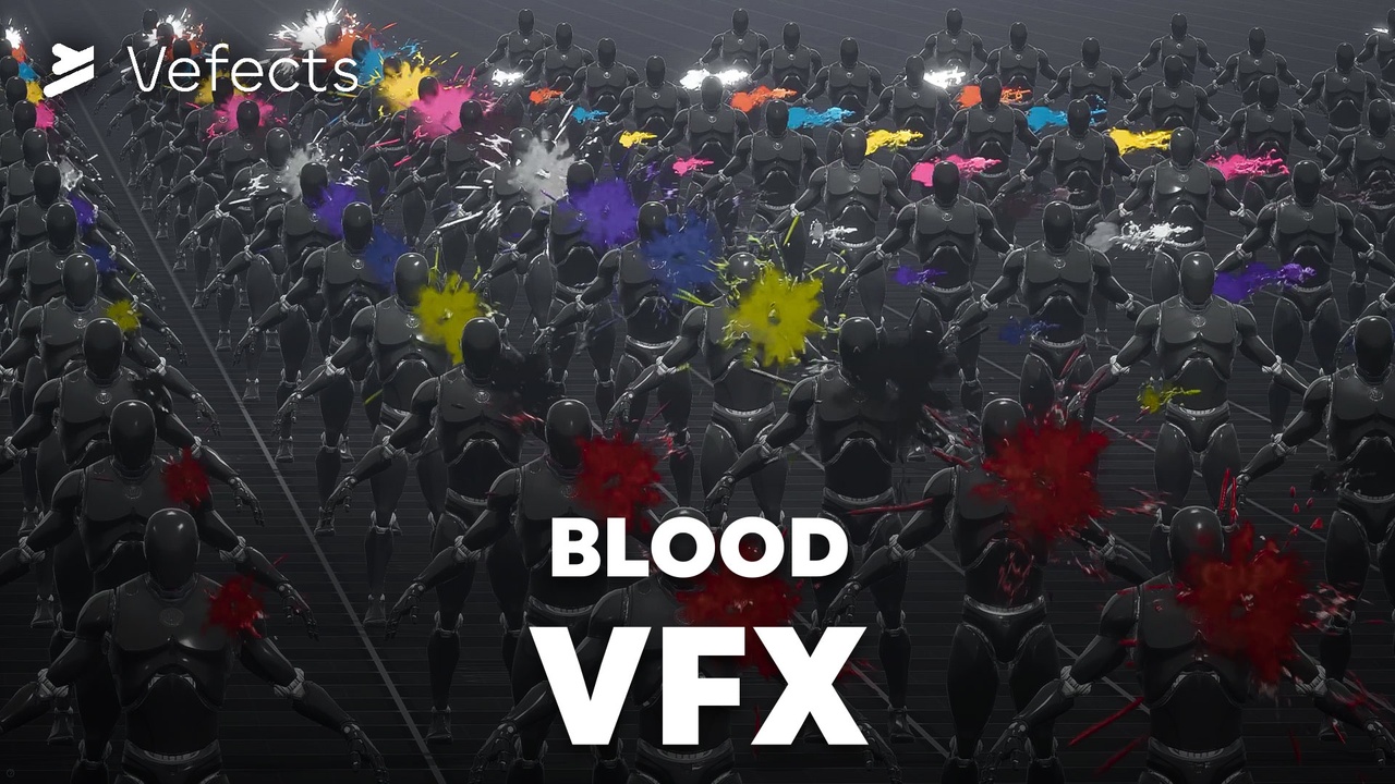 Blood VFX 제품 등록을 위한 미디어 1개