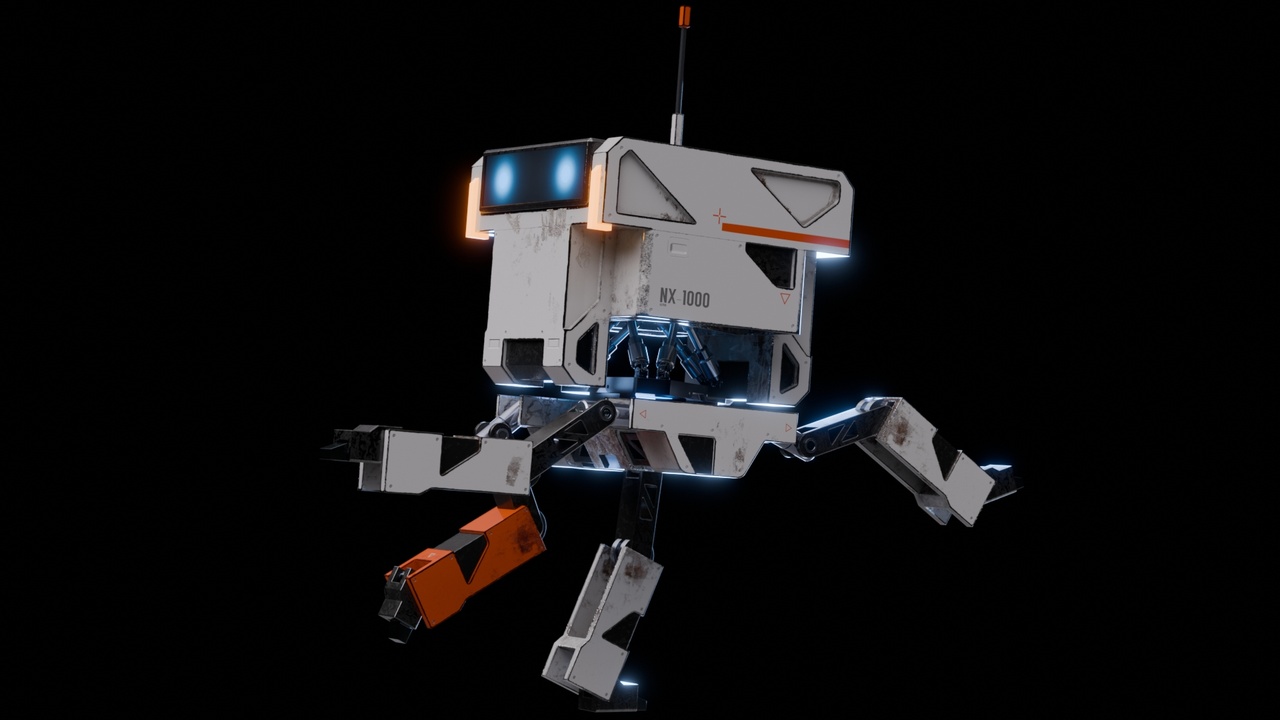 Media 1 for listing Cube Droid (Animated)