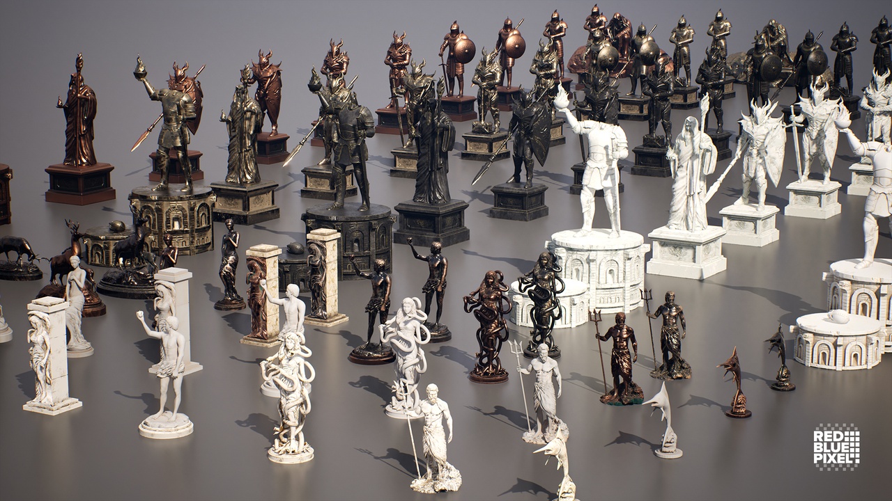 Media 1 for listing Statue Bundle