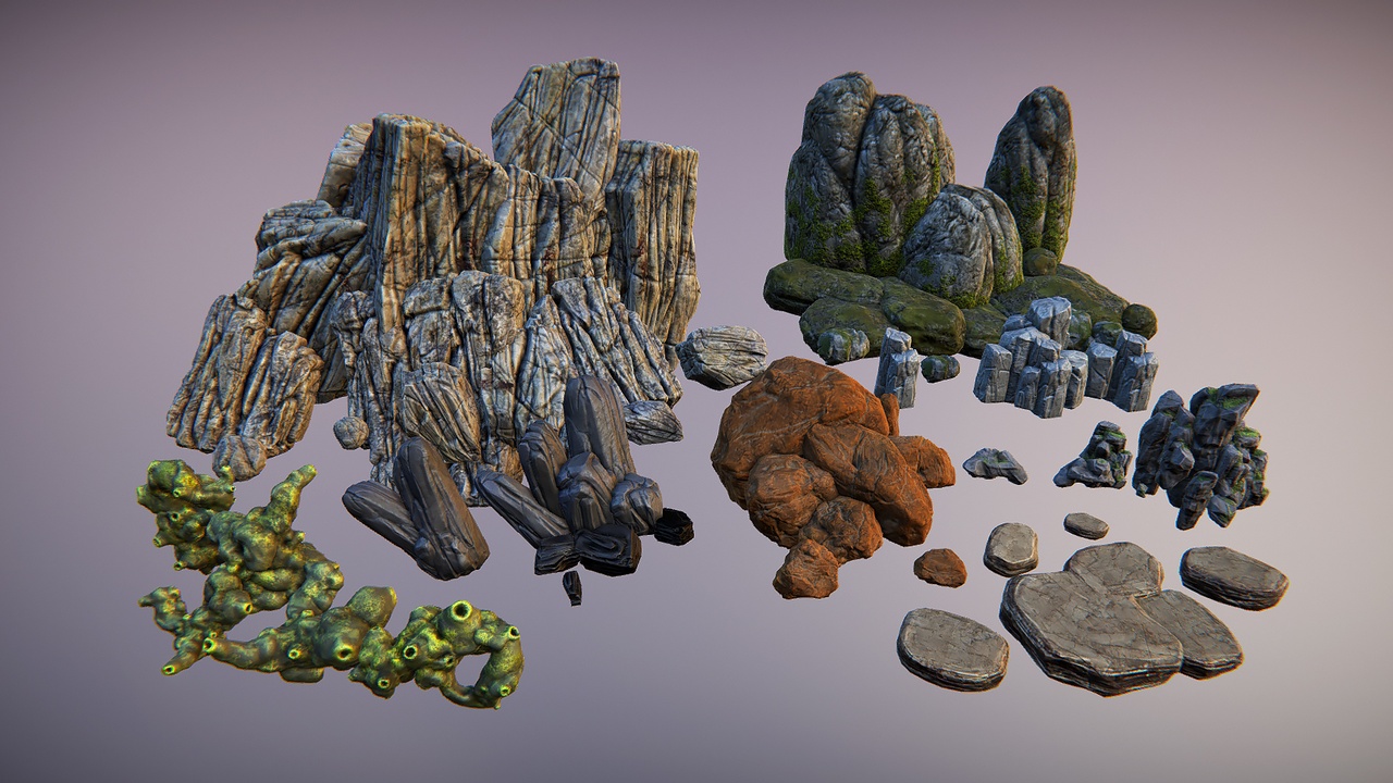 Media 1 for listing Huge Rocks Pack