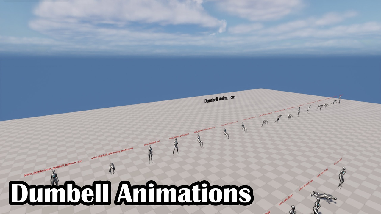 Media 1 for listing GYM Workout Animation Pack