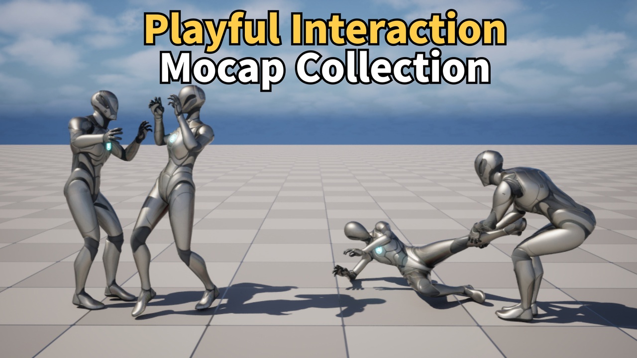 Media 1 for listing Playful Interaction Mocap Collection