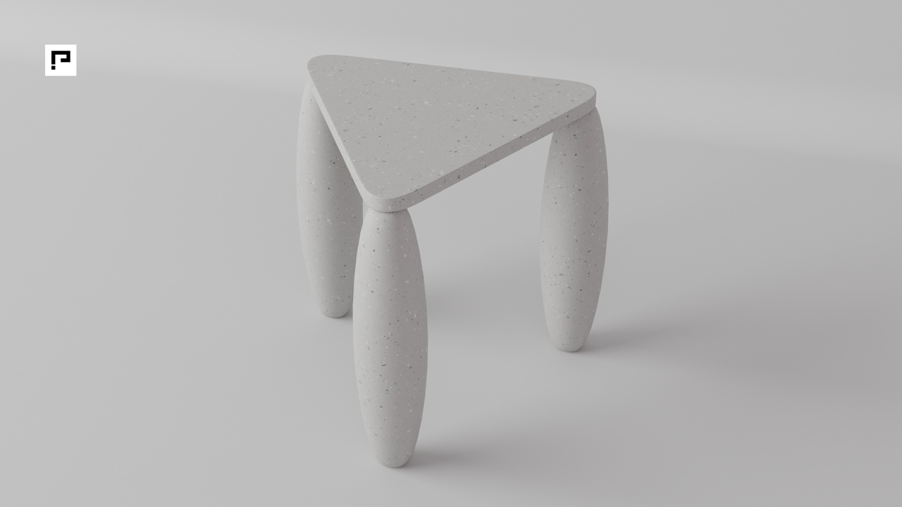Media 1 for listing Archviz |  Microskin side table