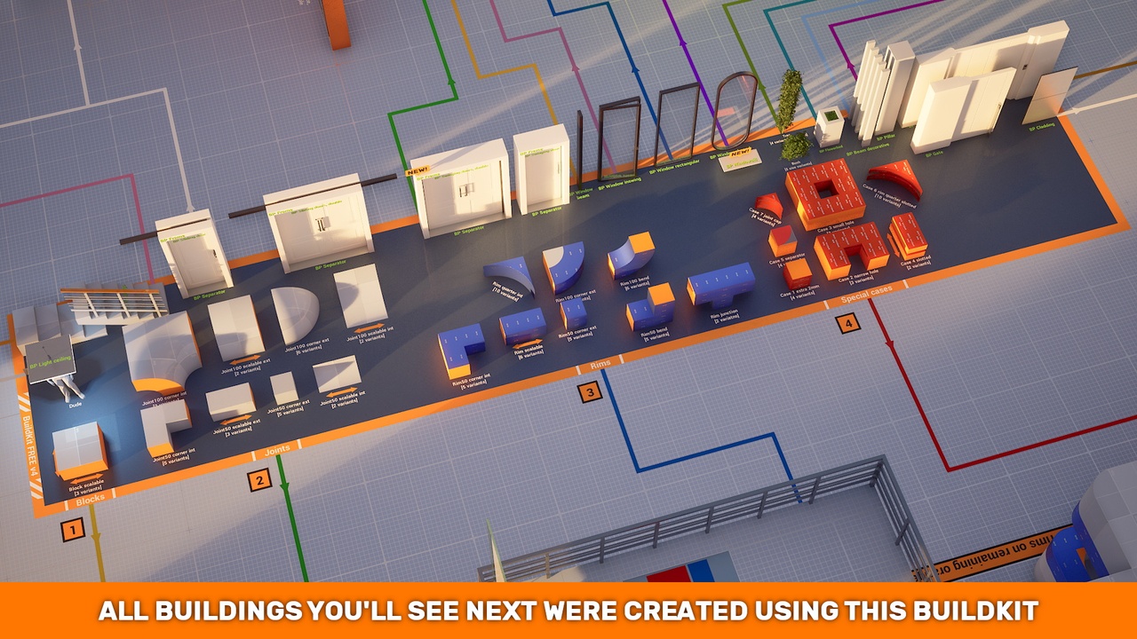 الوسائط 1 للقائمة UNIBLOCKS FREE [modular houses, buildings, constructions]