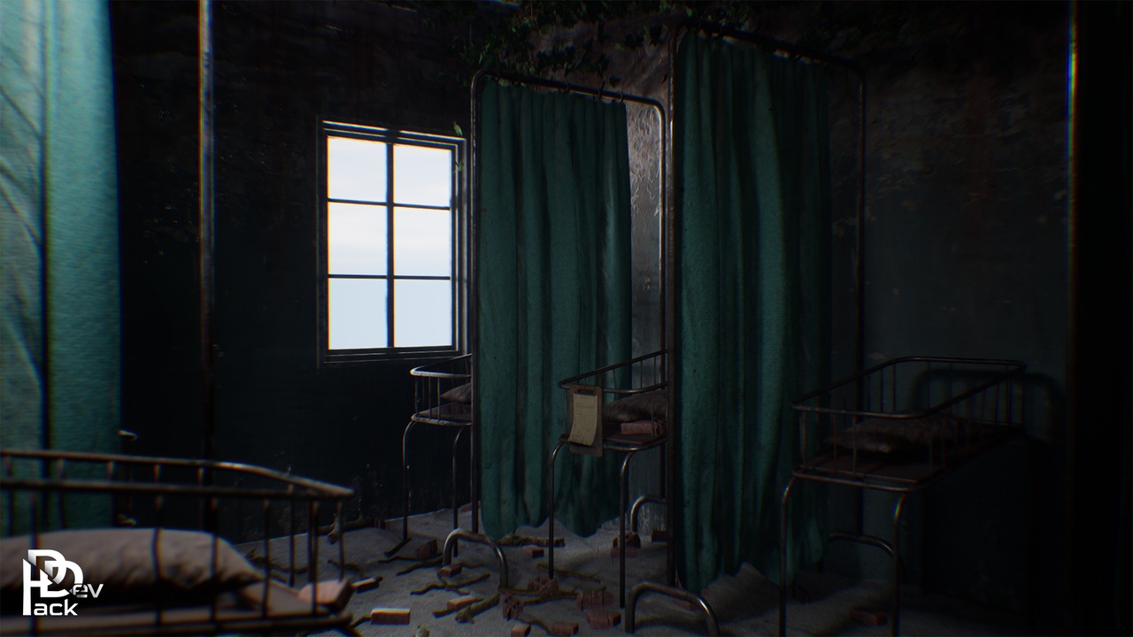 Media 1 for listing Abandoned Hospital / 46+ Assets
