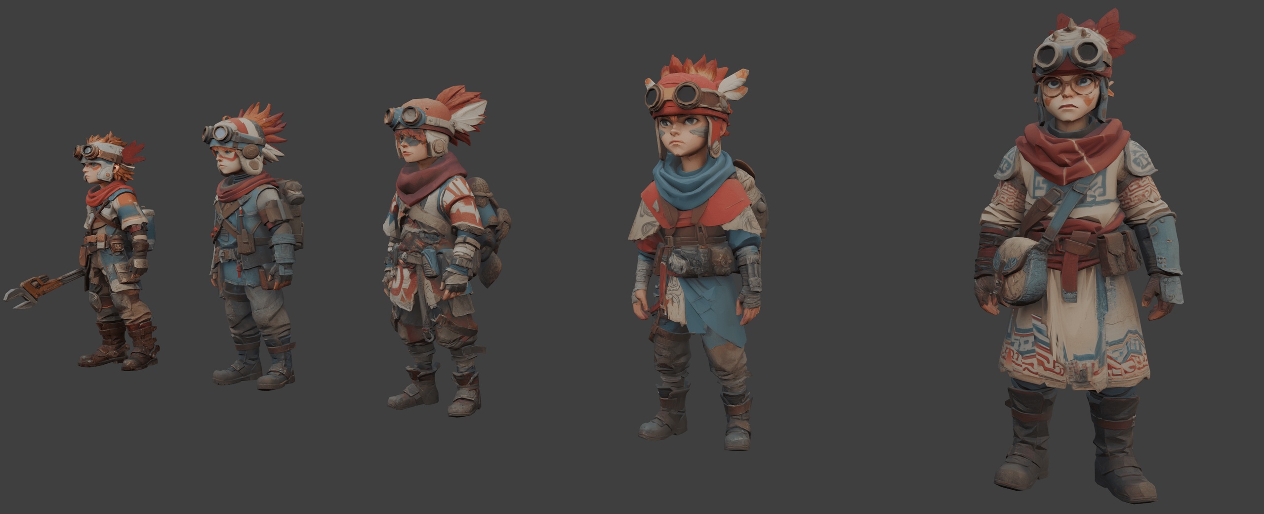 Media 1 for listing Wilderness Scrap Runners 🏜️ (LowPoly)