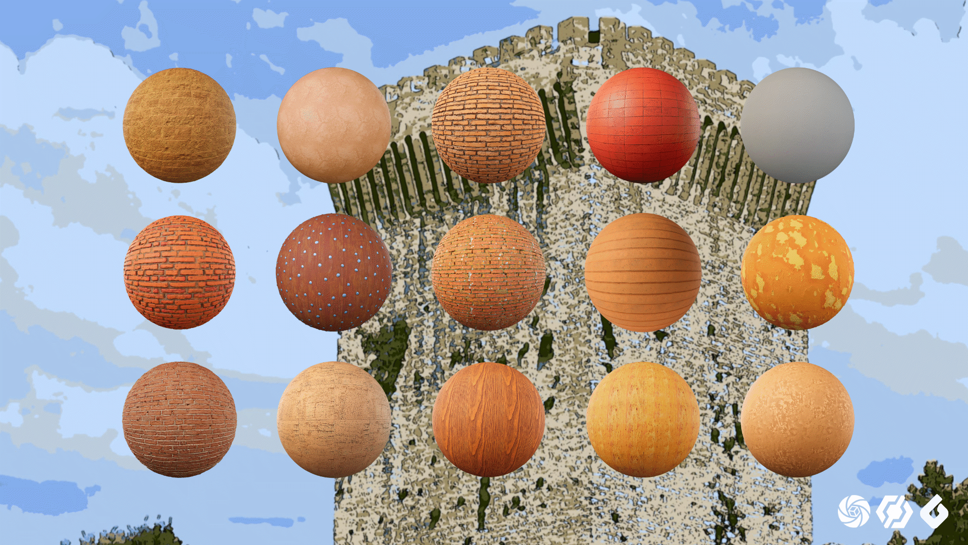 Italian Material Collection Vol1 - Stylized | Fab