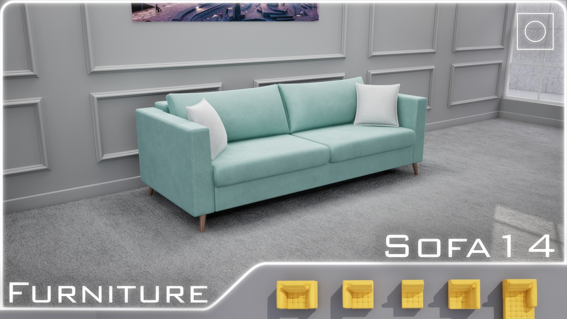 Media 1 for listing Furniture Sofa 14