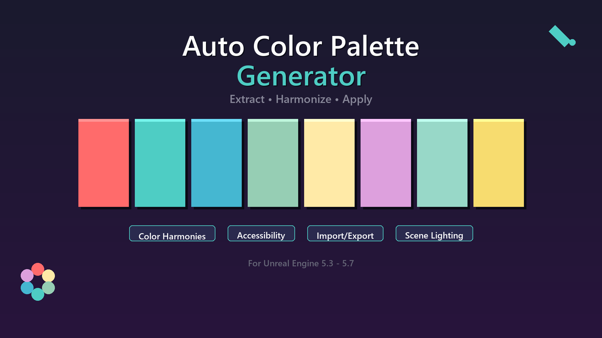 Auto Color Palette | Fab