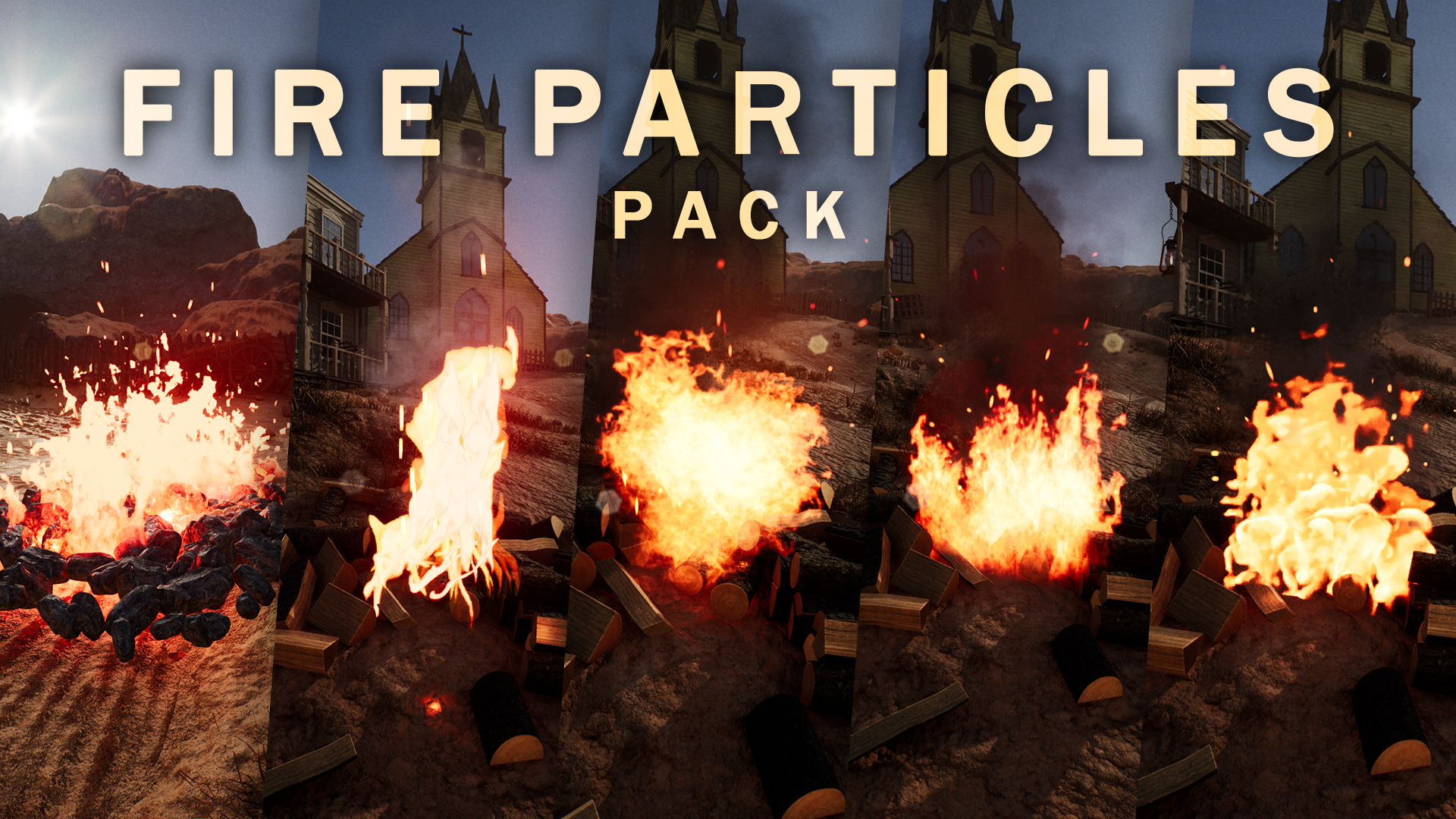 Fire Particles Pack | Fab