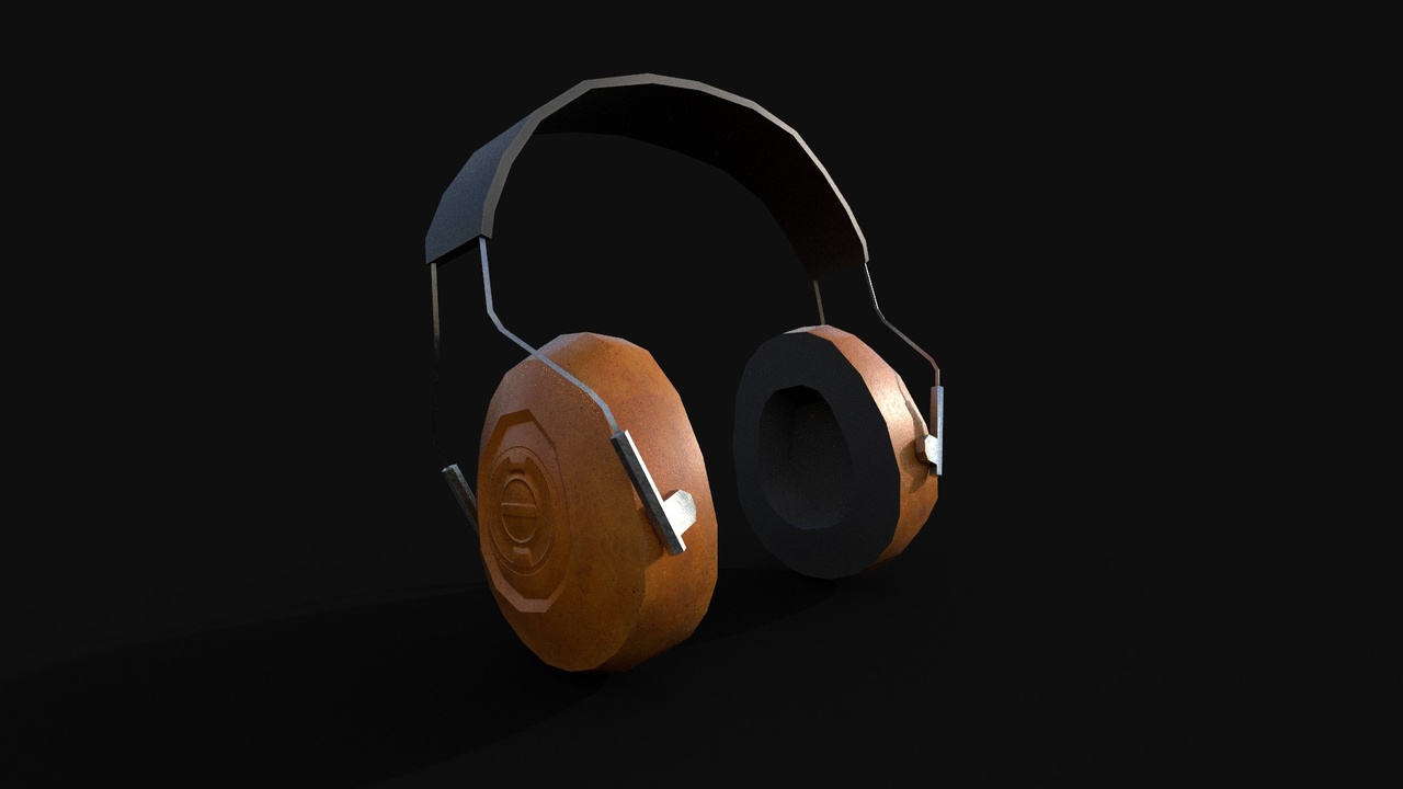 Media 1 for listing Headset - Low Poly