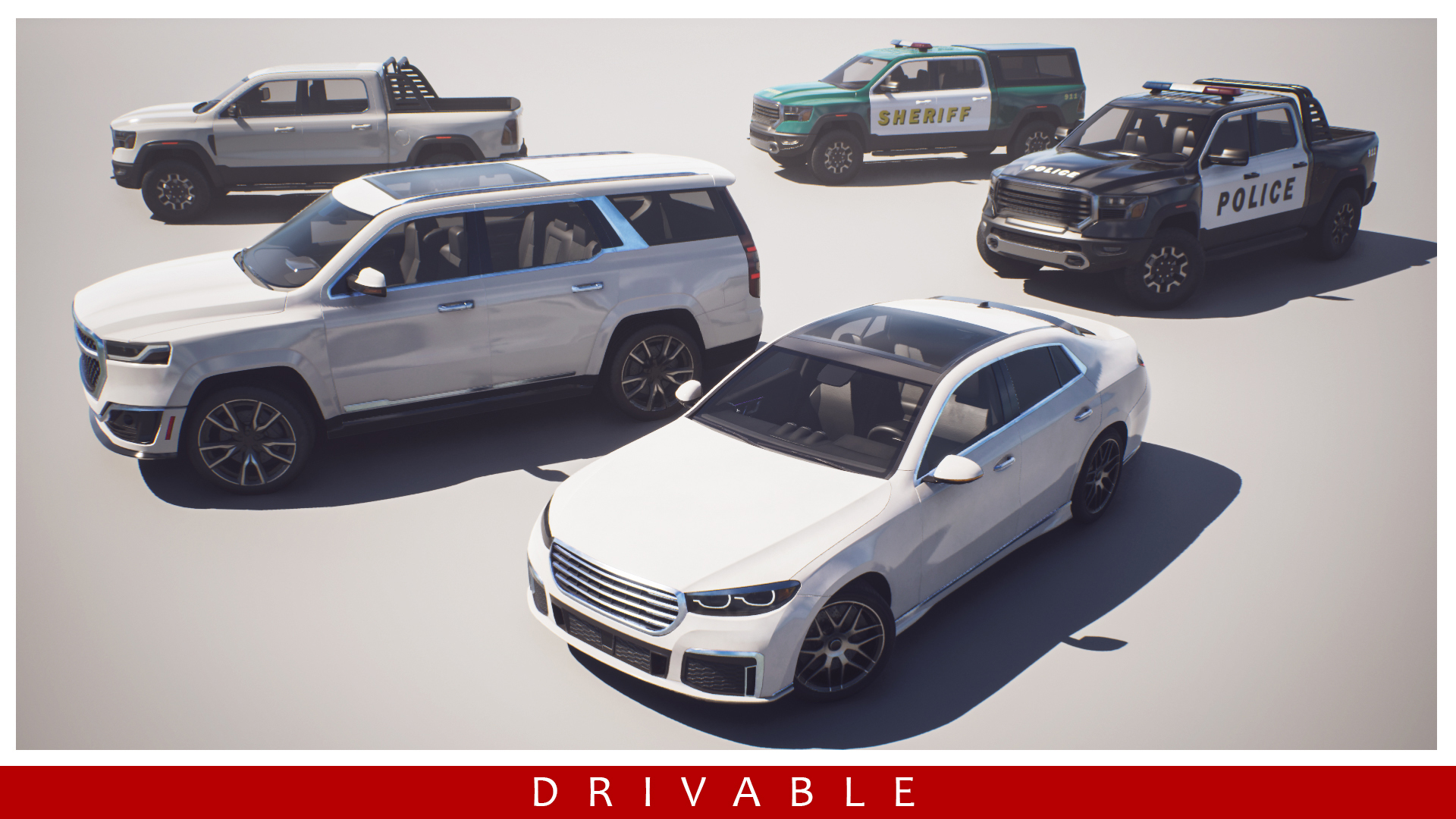 Driveable System Luxury Vehicles (Driveable) | Fab