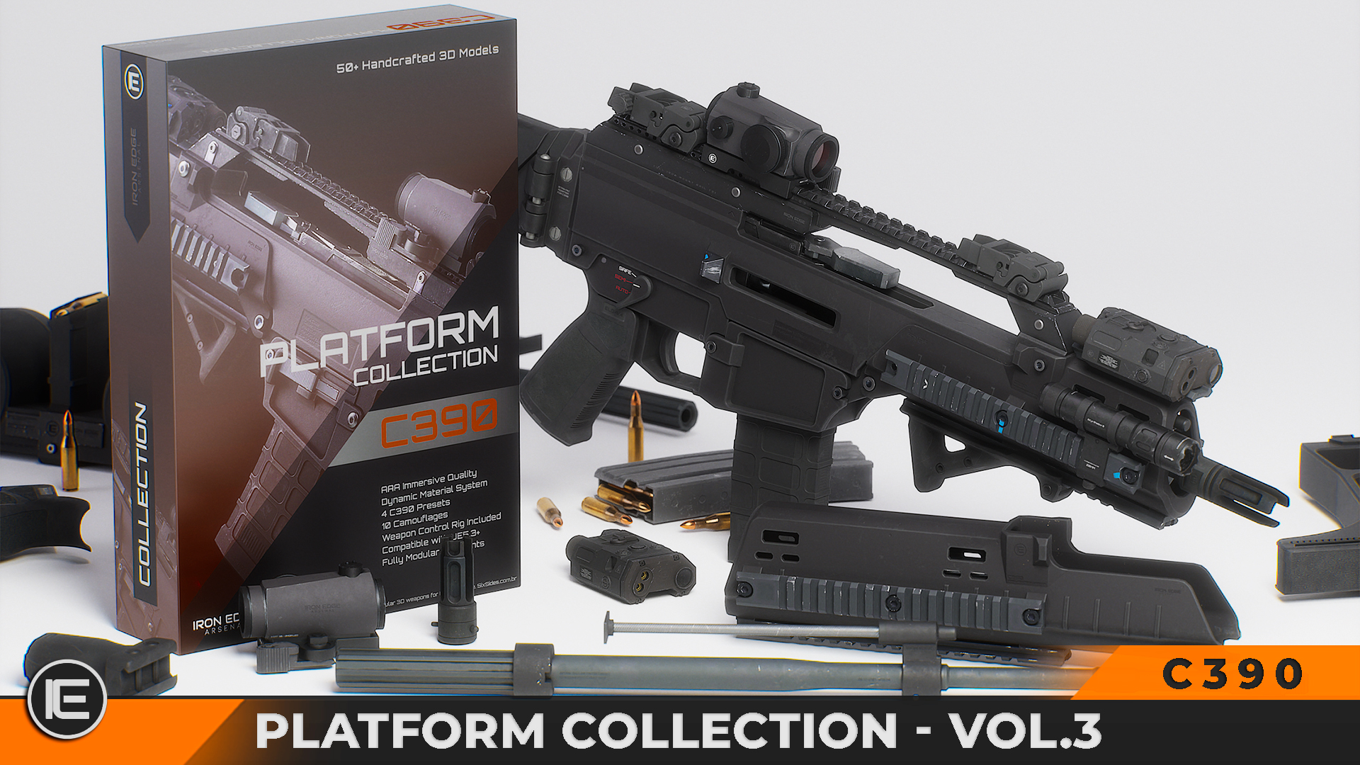 IE Ultimate Modular Kit – Modern German Rifle - C390