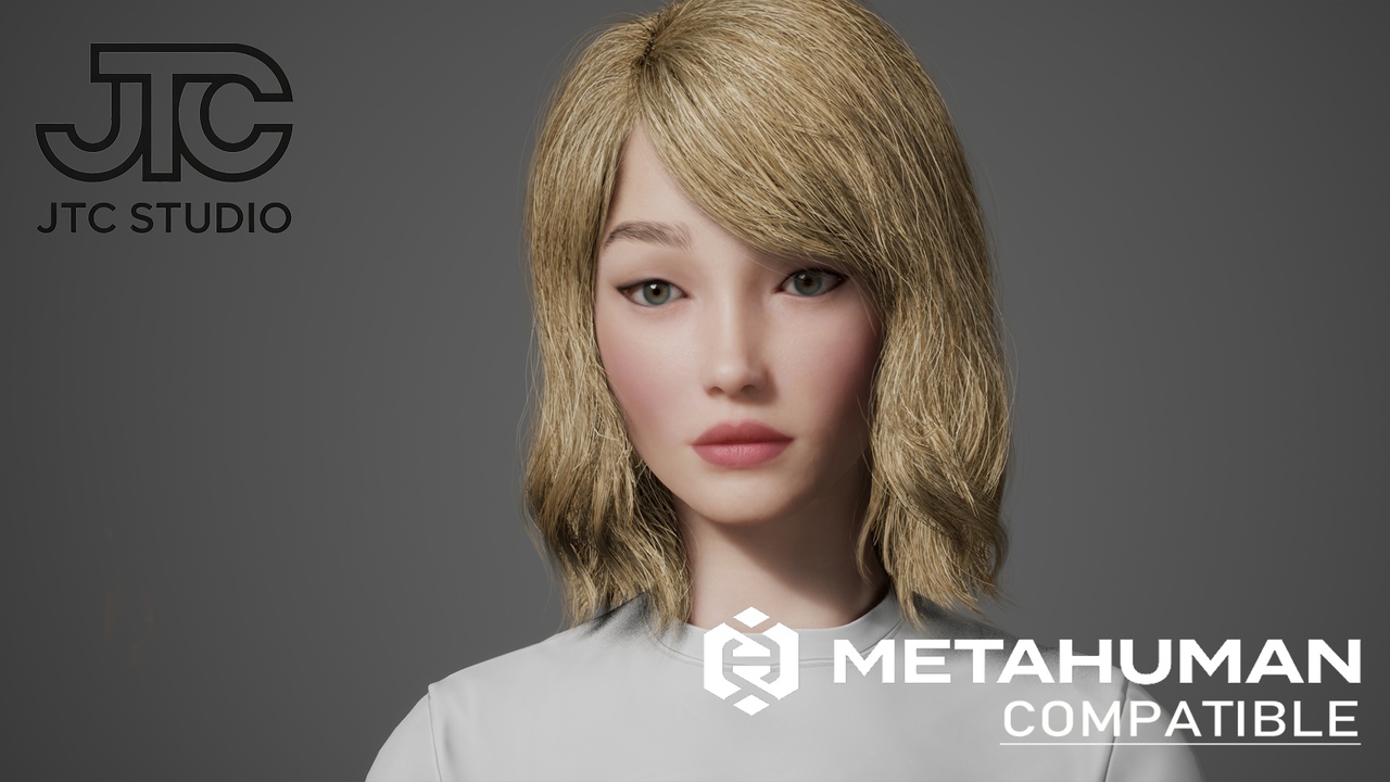 Media 1 for listing Vicky — Realistic Editable MetaHuman Character —— 薇琪 — 写实可编辑角色