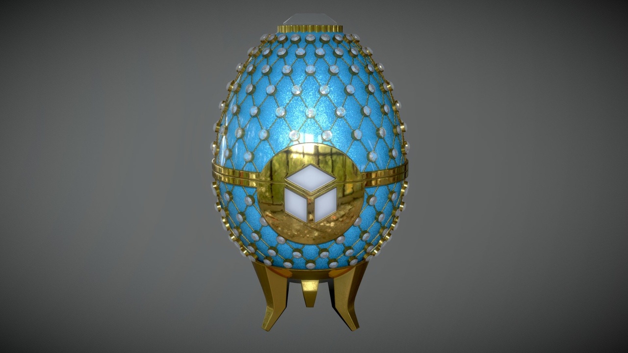 Media 1 for listing Sketchfaberge Egg