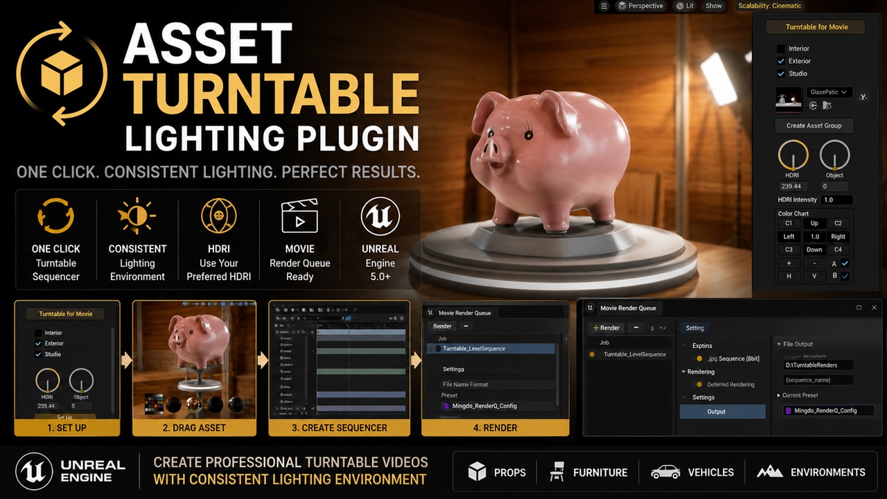 Media 1 for listing Turntable For Assets LightRig