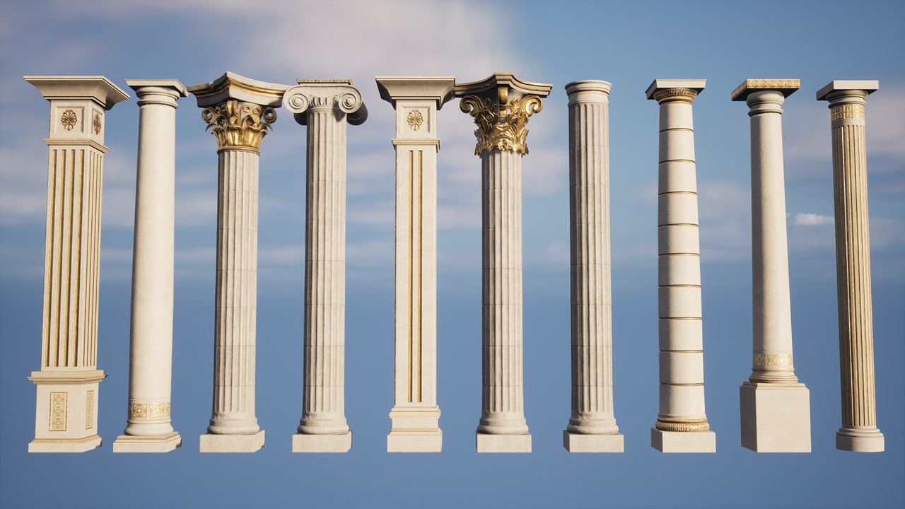 Media 1 for listing Roman VOL1 Columns Kit