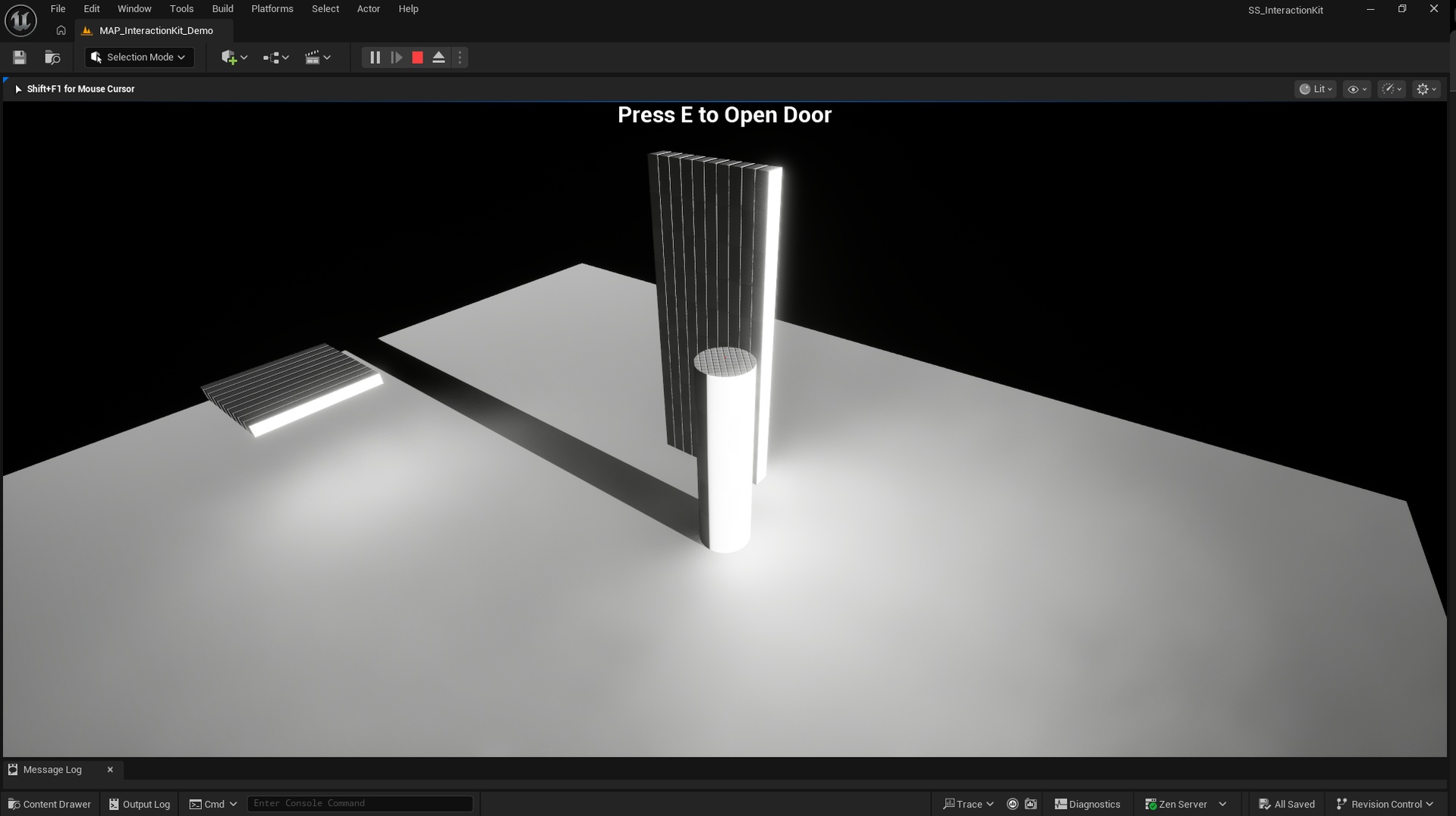 Media 1 for listing Spire Systems Interaction Kit - Blueprint Interactable Objects
