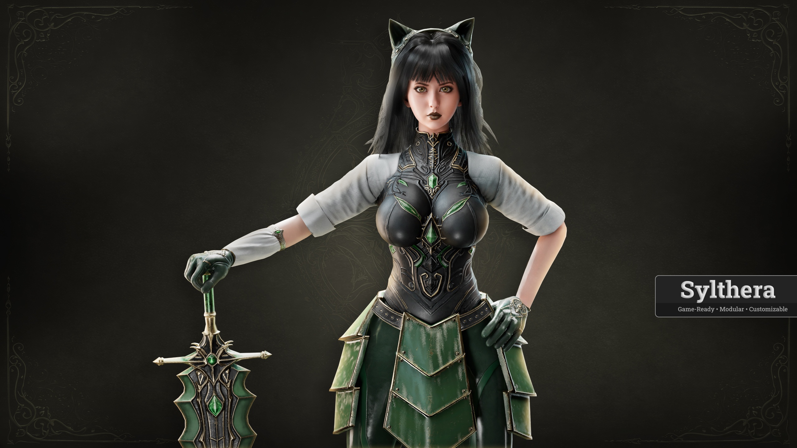 Media 1 for listing Sylthera – Verdant Paladin