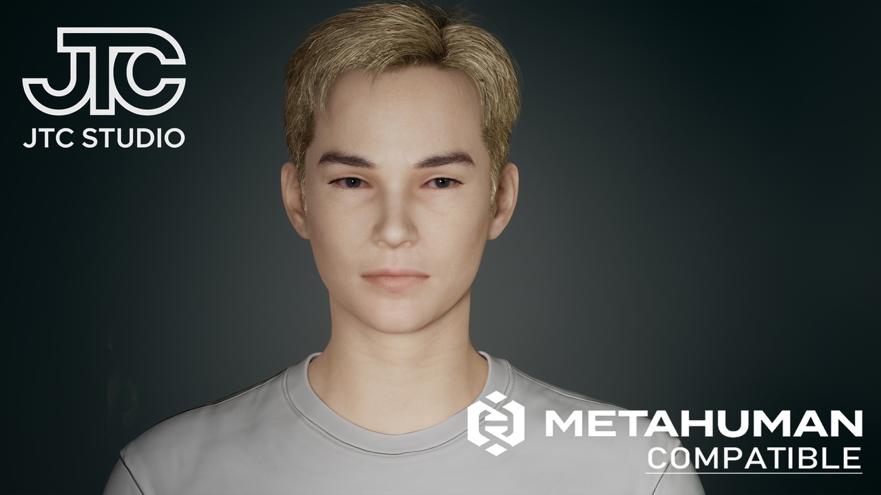 Media 1 for listing Barry — Realistic Editable MetaHuman Character —— 巴里 — 写实可编辑角色