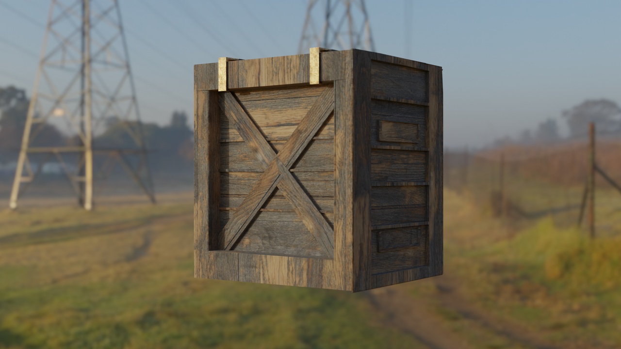 Media 1 for listing Western Frontier Supply Crate (Asset 01)