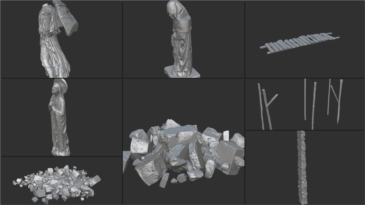 Media 1 for listing Tower of Ages High Poly Sculpt 26 Meshes Vol 2