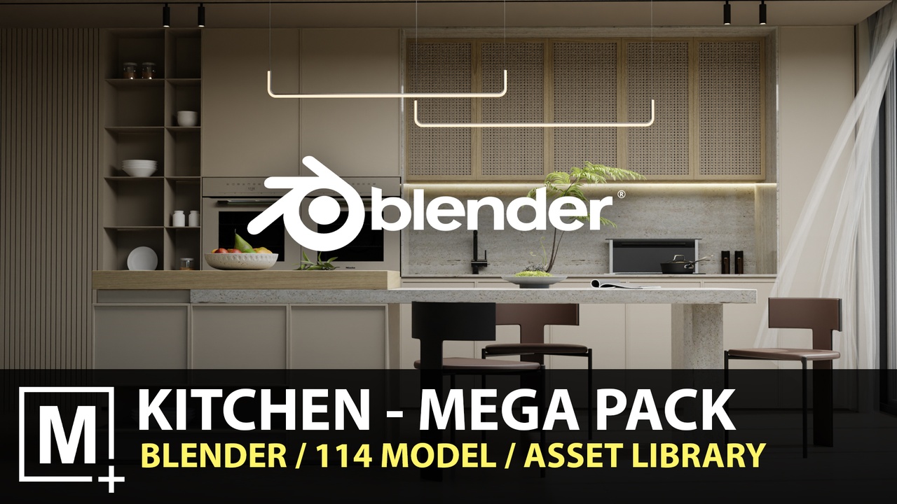 الوسائط 1 للقائمة Kitchen - Furniture Mega Pack
