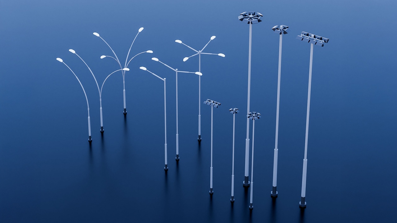 Media 1 for listing Megapoly.Art - Outdoor Lighting Poles