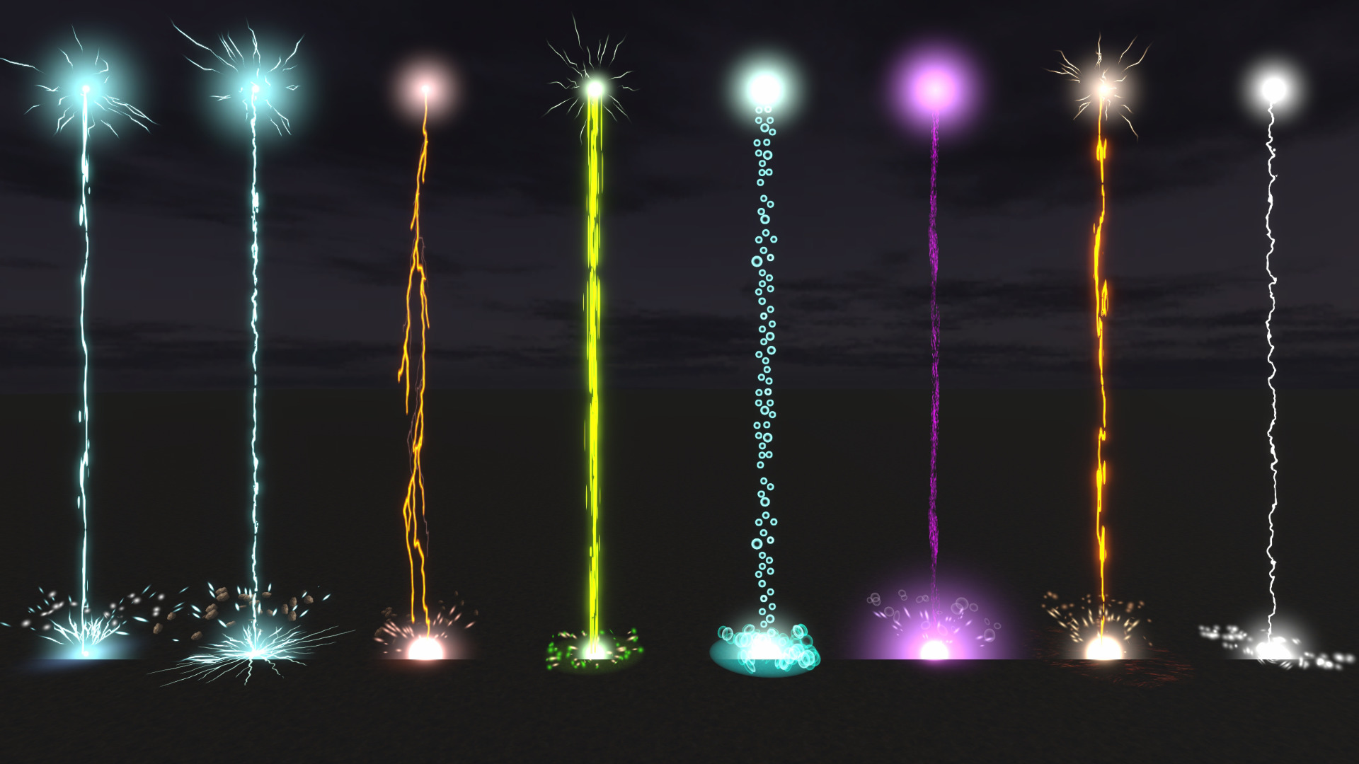Advanced Lightning Strike VFX & Skill System | Fab