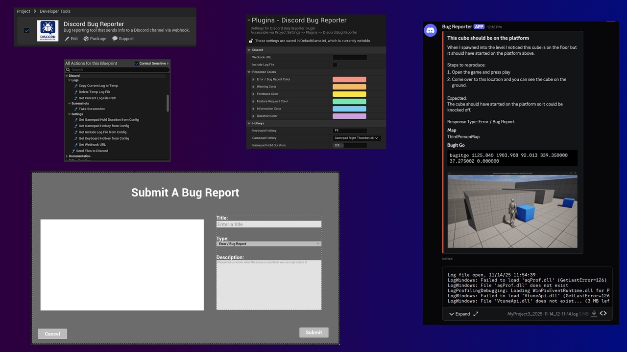 Media 1 for listing Discord Bug Reporter