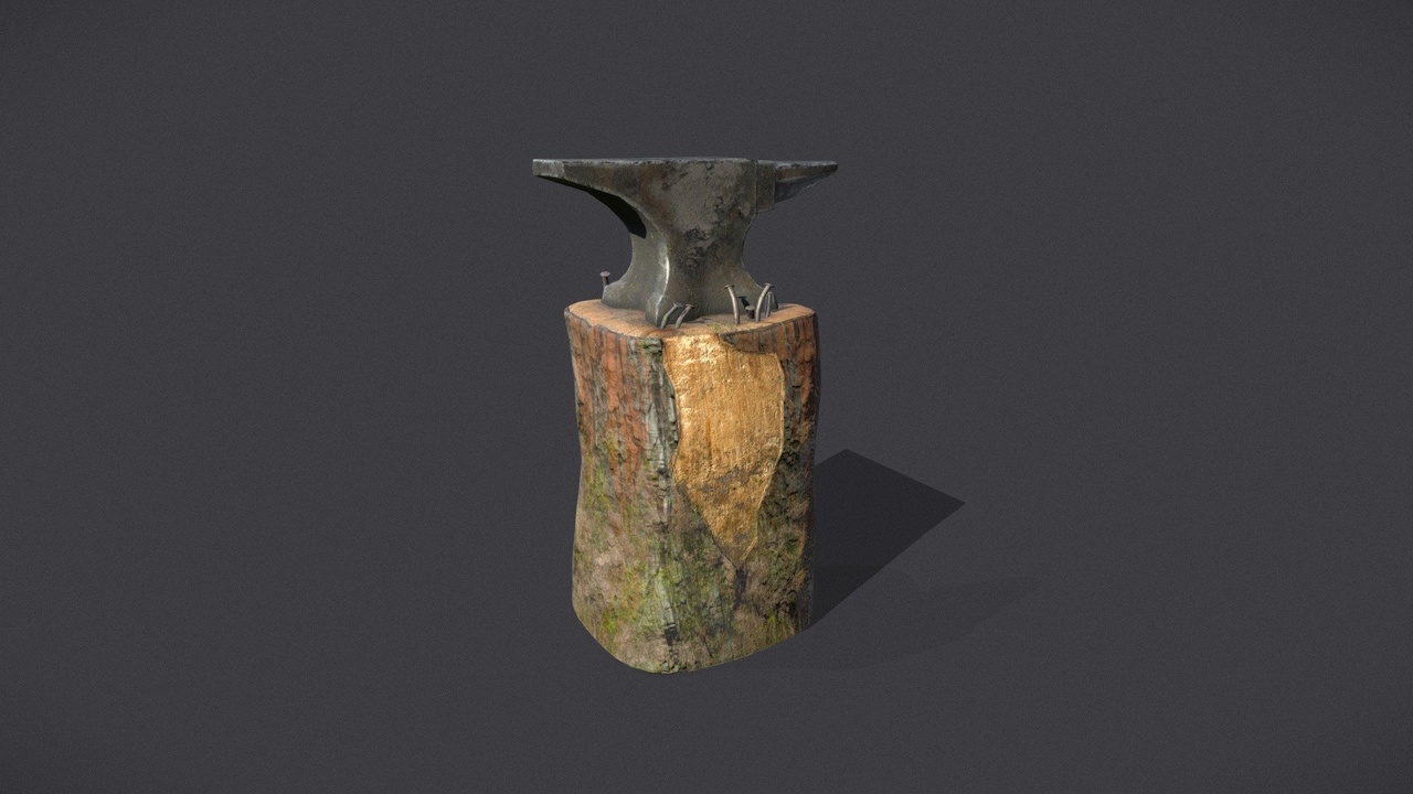 Anvil Tree Stump | Fab