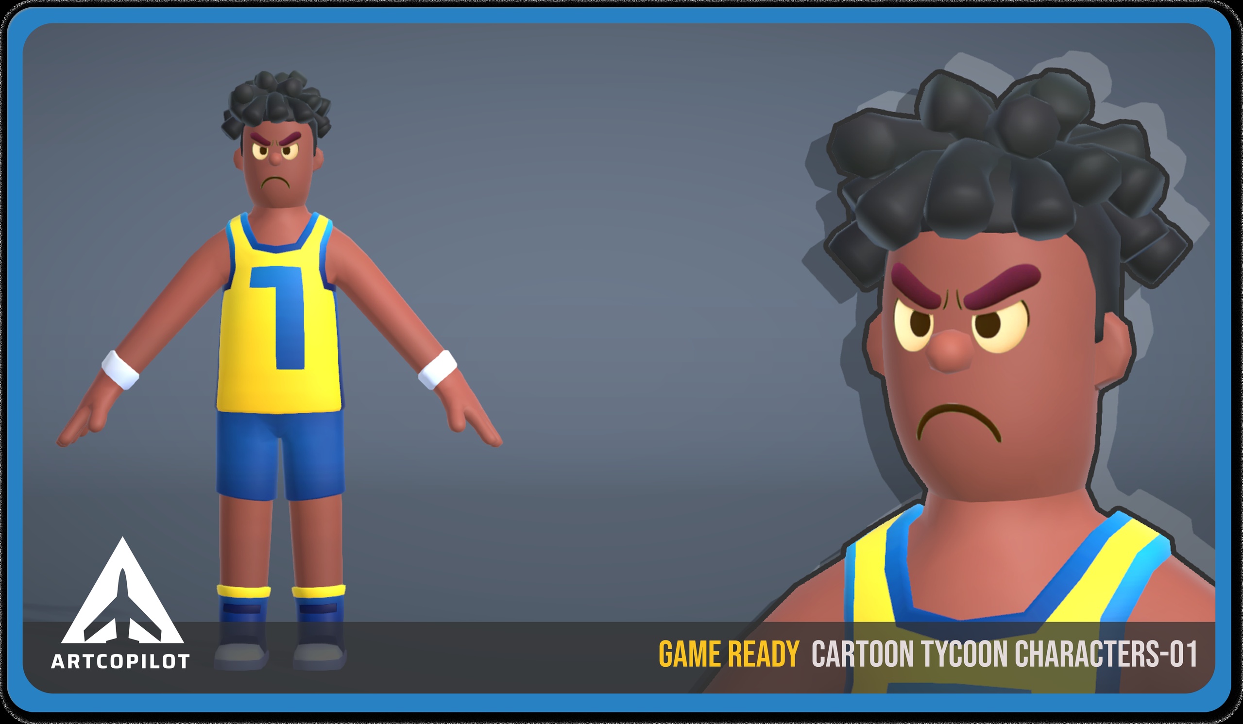 Cartoon Characters Hero Pack 01 | Fab