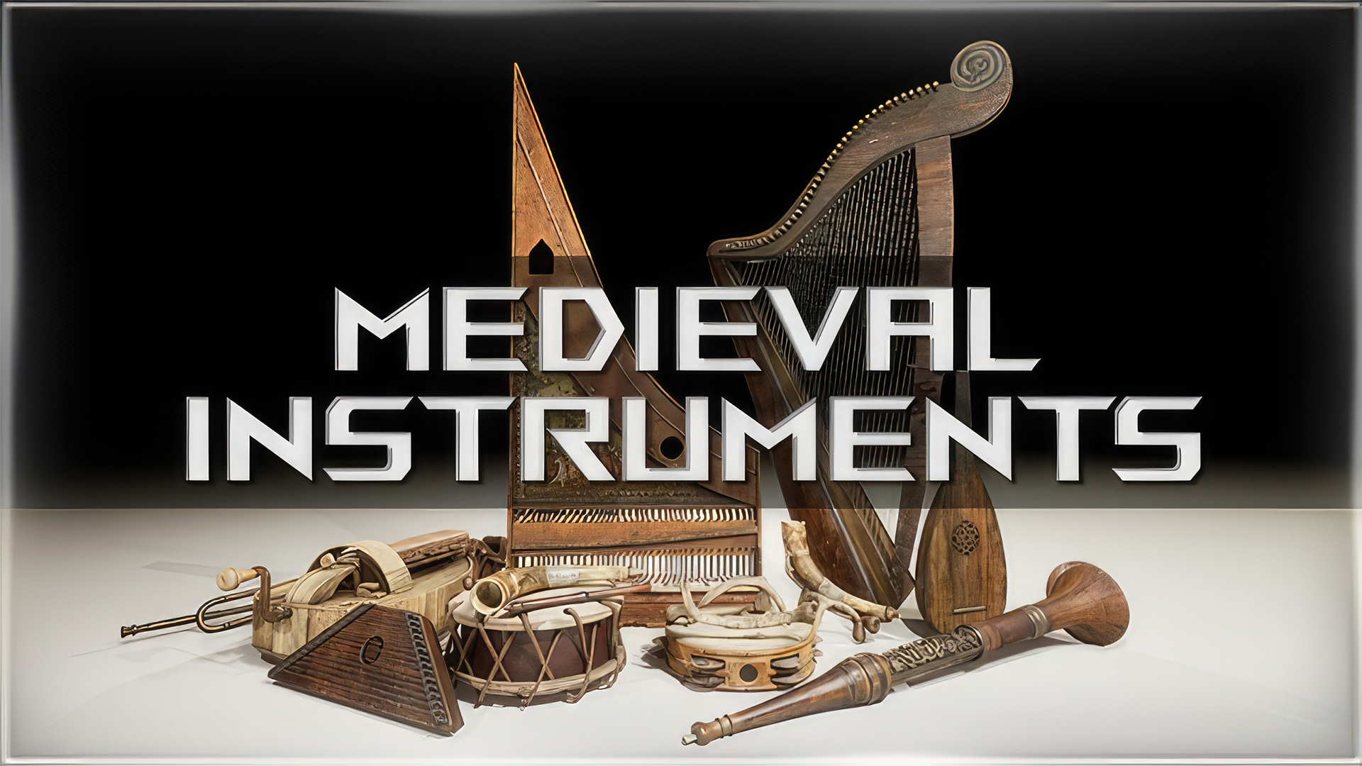 Medieval Music / Musical Instruments (Medieval Props/Assets) | Fab